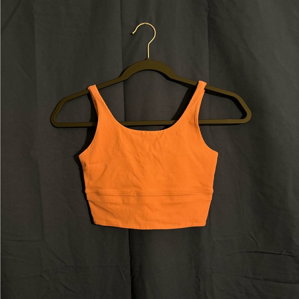 Nike Vibrant Orange Crop Top